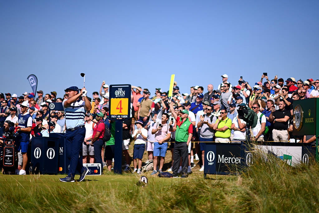 Bryson DeChambeau draws a huge crowd at The 149th Open